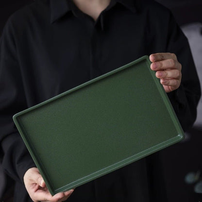 Rectangular Heat Resistant Ceramic Display Tray - FCHF CITY