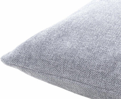 Reijo Gray &amp; Blue Linen Look Accent Pillow - FCHF CITY