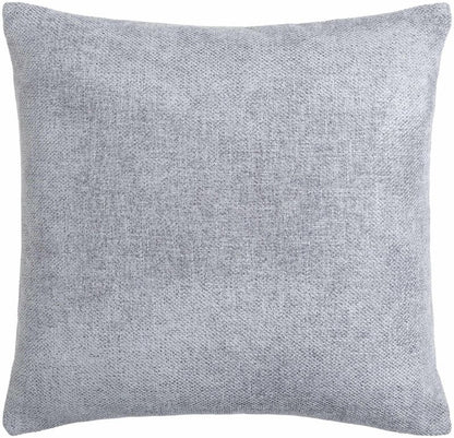 Reijo Gray &amp; Blue Linen Look Accent Pillow - FCHF CITY