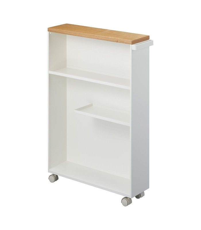Replacement Wooden Top for Rolling Storage Cart - Steel - FCHF CITY