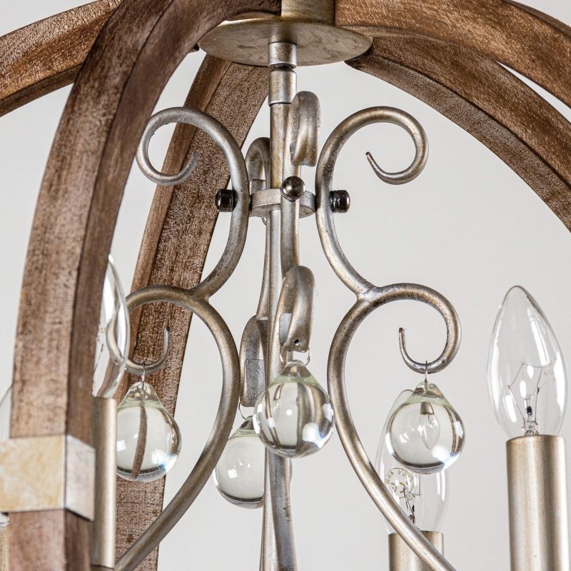 Retha Brown 4 - Light Caged Chandelier - FCHF CITY