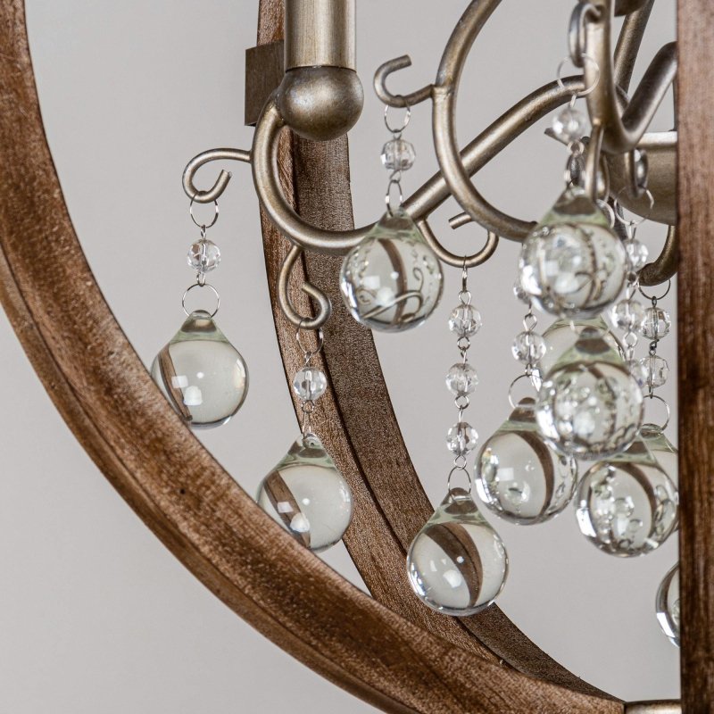 Retha Brown 4 - Light Caged Chandelier - FCHF CITY