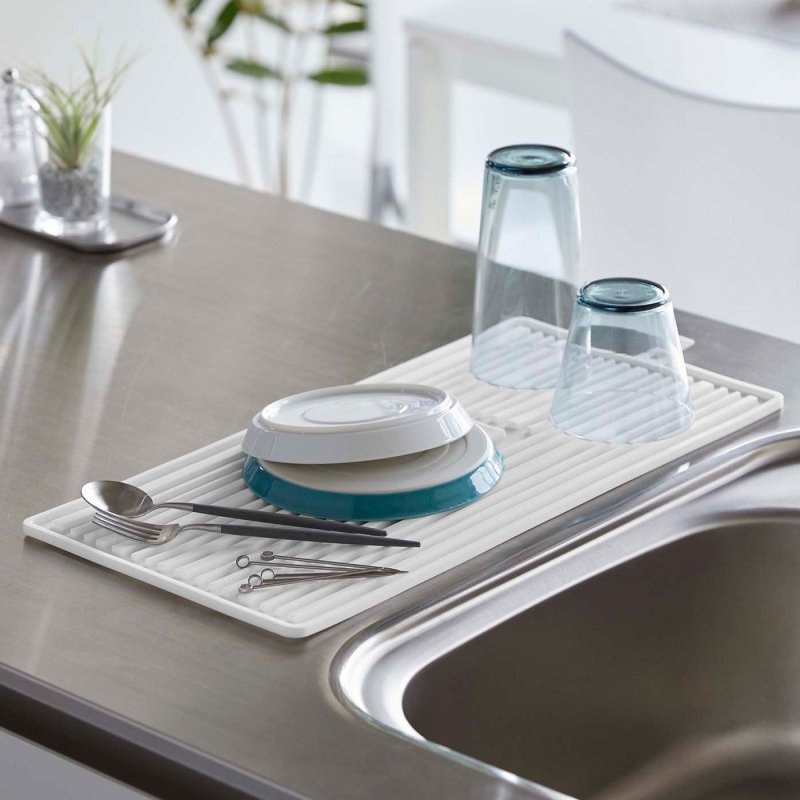 Roll - Up Dish Drying Mat - Silicone - FCHF CITY