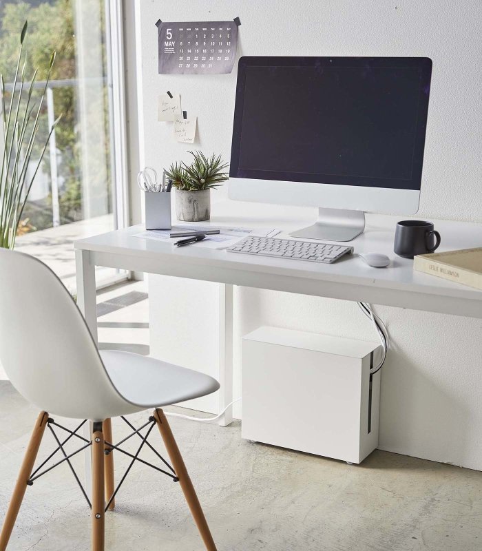 Rolling Cable Management Box - Steel - FCHF CITY