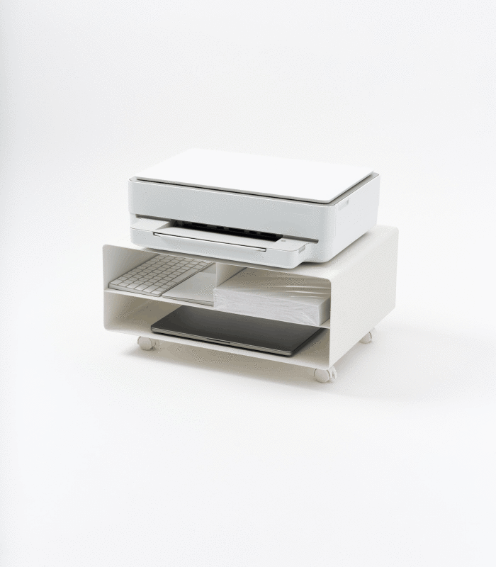 Rolling Printer Stand - Steel - FCHF CITY