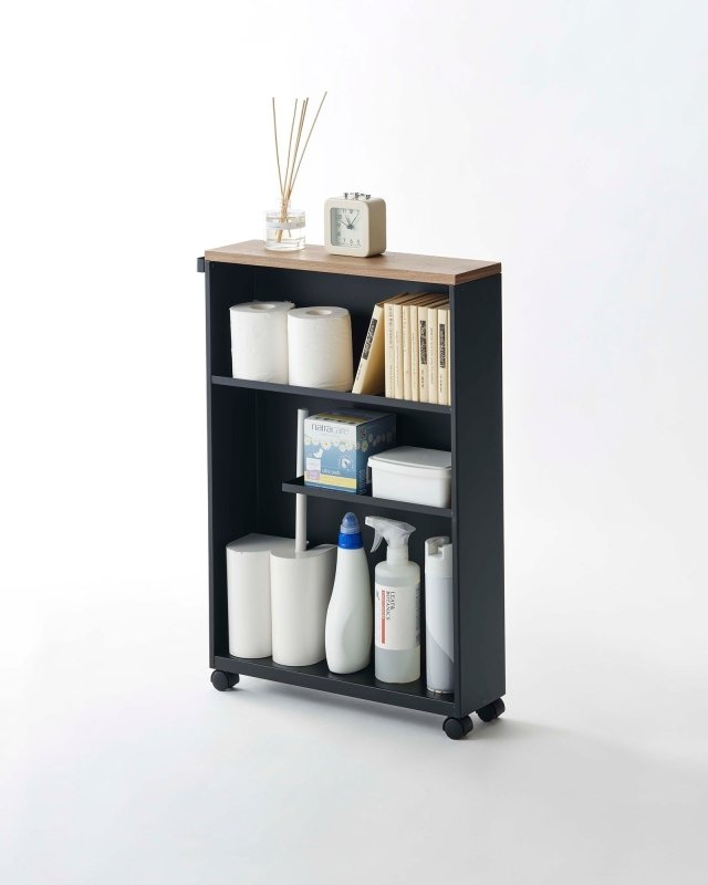 Rolling Storage Cart (27&quot; H) - Steel - FCHF CITY