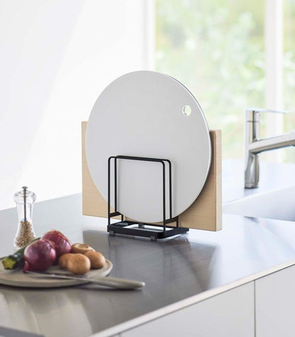 Round Cutting Board Stand - Steel - FCHF CITY