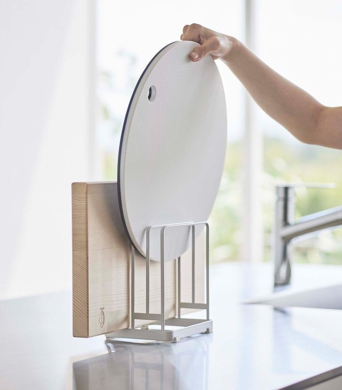 Round Cutting Board Stand - Steel - FCHF CITY