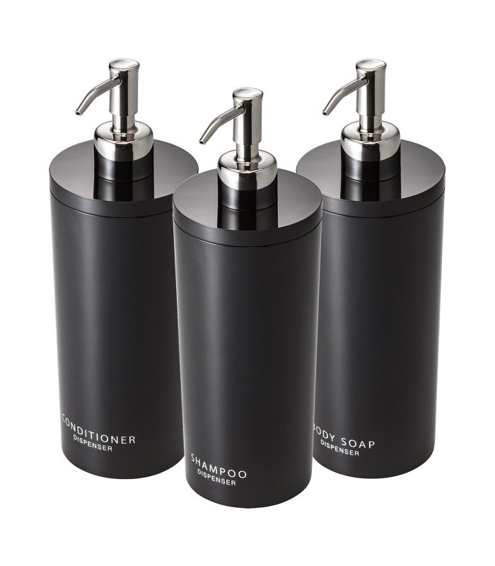 Round Dispenser Bundle - Shampoo, Conditioner, and Body Soap - FCHF CITY
