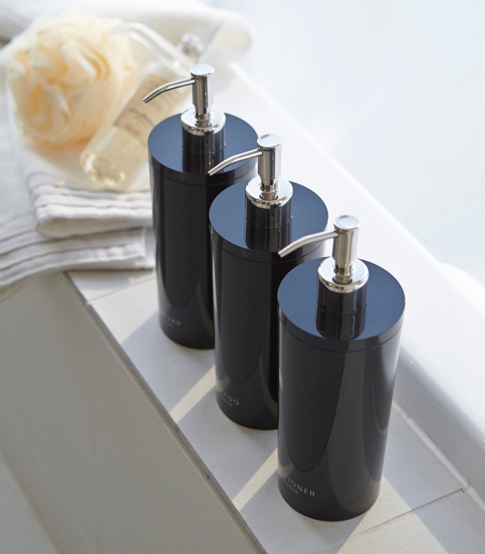 Round Dispenser Bundle - Shampoo, Conditioner, and Body Soap - FCHF CITY