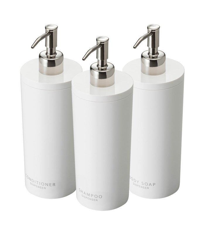Round Dispenser Bundle - Shampoo, Conditioner, and Body Soap - FCHF CITY