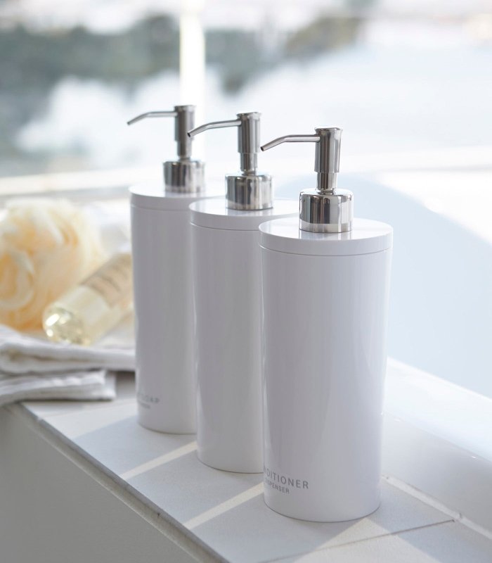 Round Dispenser Bundle - Shampoo, Conditioner, and Body Soap - FCHF CITY