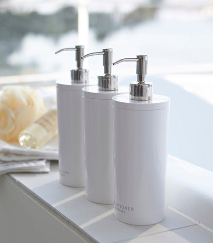 Round Dispenser Bundle - Shampoo, Conditioner, and Body Soap - FCHF CITY
