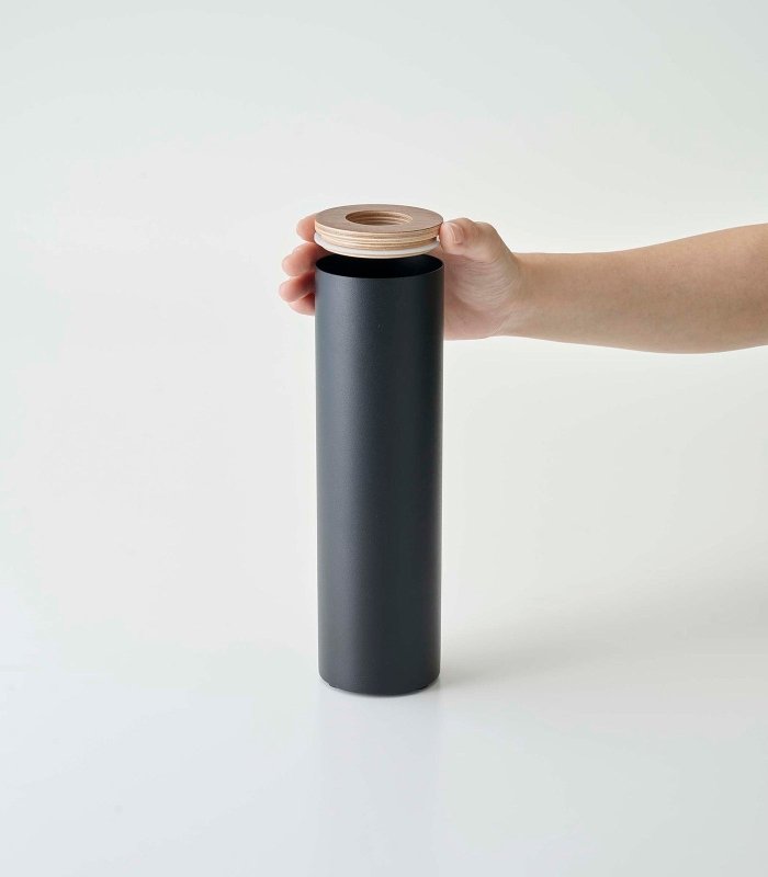 Round Tissue Case - Steel + Wood - FCHF CITY
