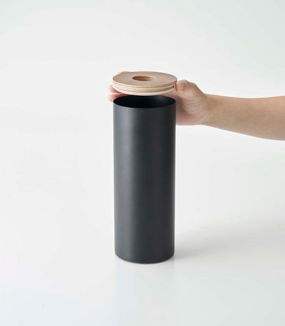 Round Tissue Case - Steel + Wood - FCHF CITY