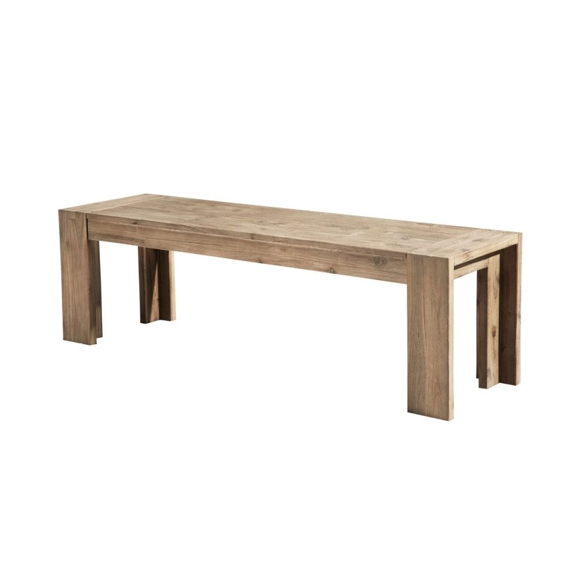 Seashore Bench, Antique Natural - FCHF CITY