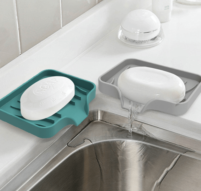 Self-Draining Soap Dish - Silicone - FCHF CITY