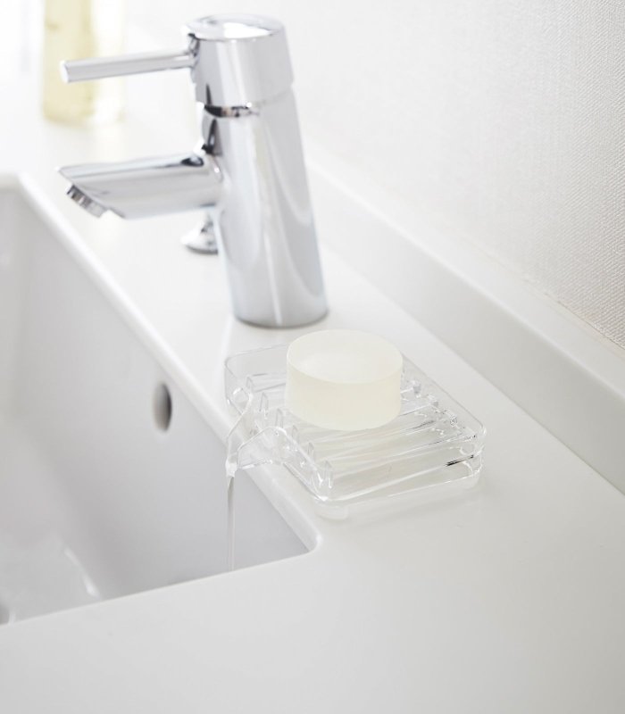 Self - Draining Soap Tray - Acrylic - FCHF CITY