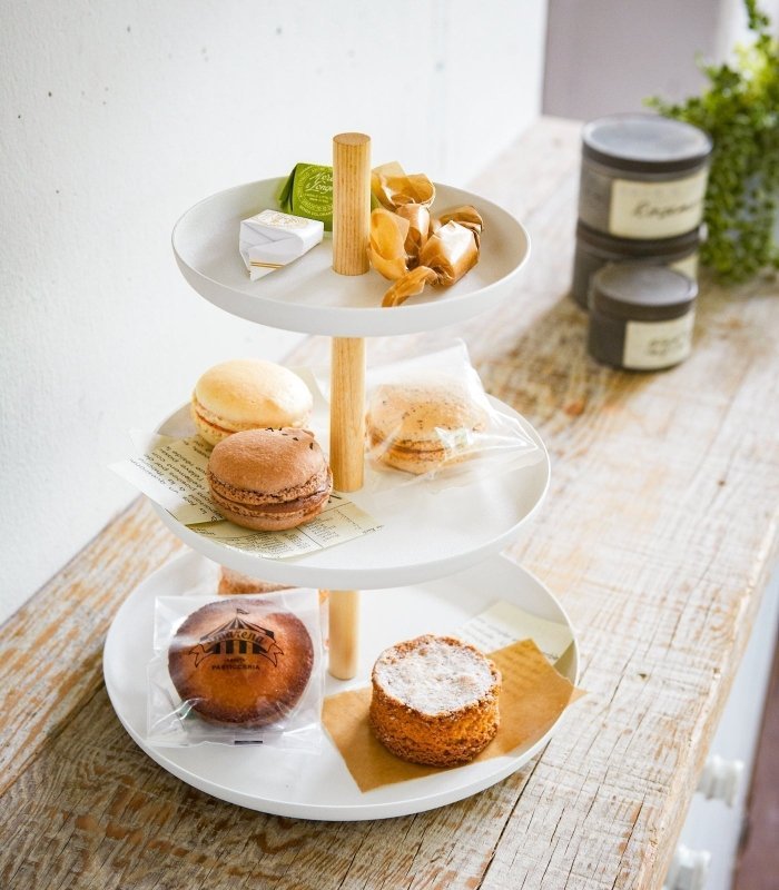 Serving Stand - Steel + Wood - FCHF CITY