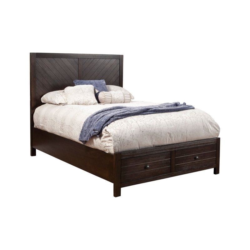 Shutter Bed, Charcoal - FCHF CITY