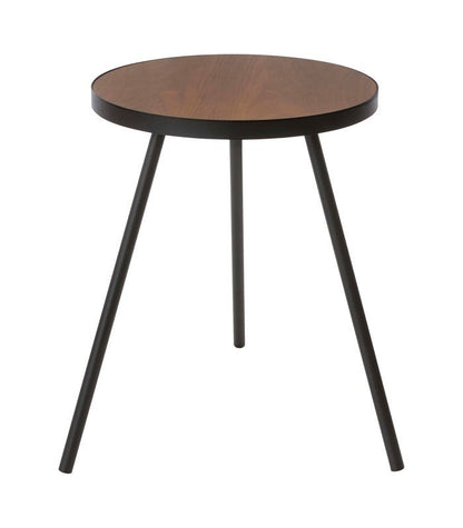 Side Table (20&quot; H) - Steel + Wood - FCHF CITY