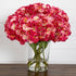 Signature Collection 18” Blooming Hydrangea Artificial Arrangement in Glass Vase - FCHF CITY