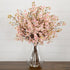 Signature Collection 27” Giant Cherry Blossom Artificial Arrangement in Glass Vase - FCHF CITY