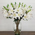 Signature Collection 29” Lily Artificial Arrangement in Glass Vase - FCHF CITY
