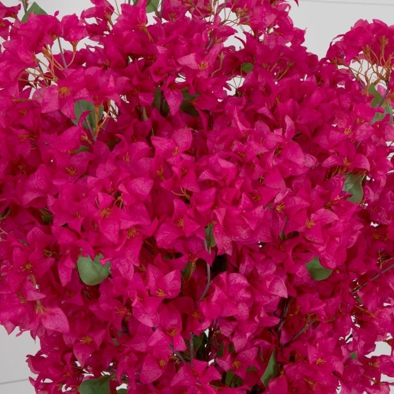 Signature Collection 41” Giant Bougainvillea Artificial Arrangement in Glass Vase - FCHF CITY