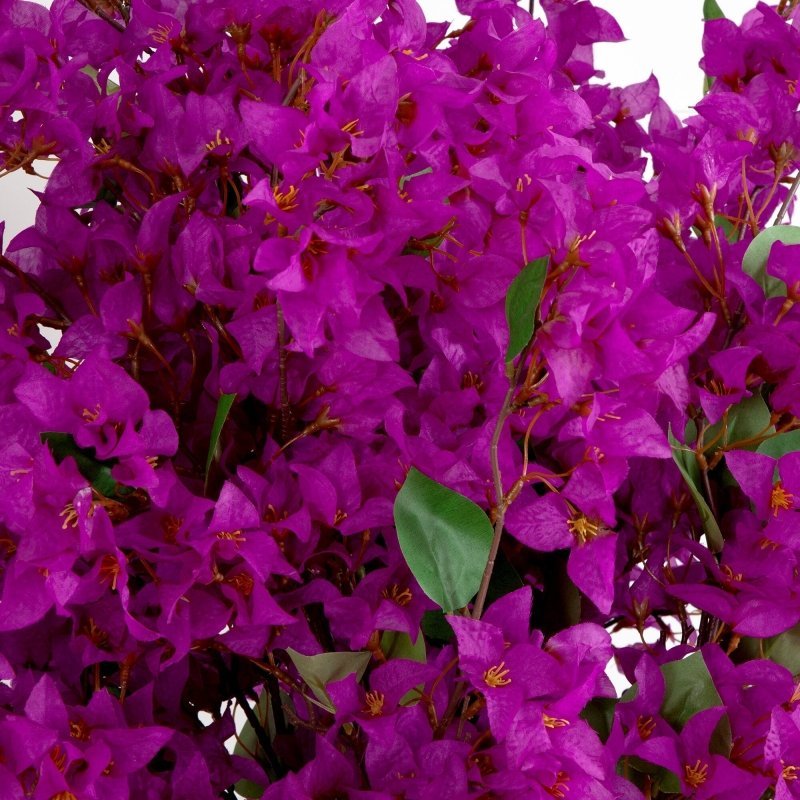 Signature Collection 41” Giant Bougainvillea Artificial Arrangement in Glass Vase - FCHF CITY