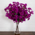 Signature Collection 41” Giant Bougainvillea Artificial Arrangement in Glass Vase - FCHF CITY