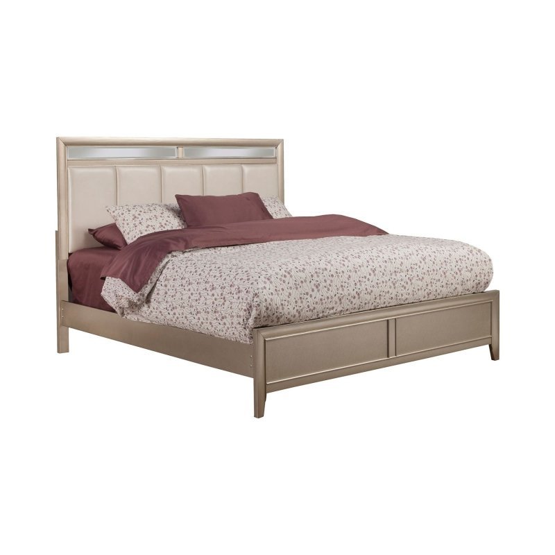 Silver Dreams Bed, Silver - FCHF CITY