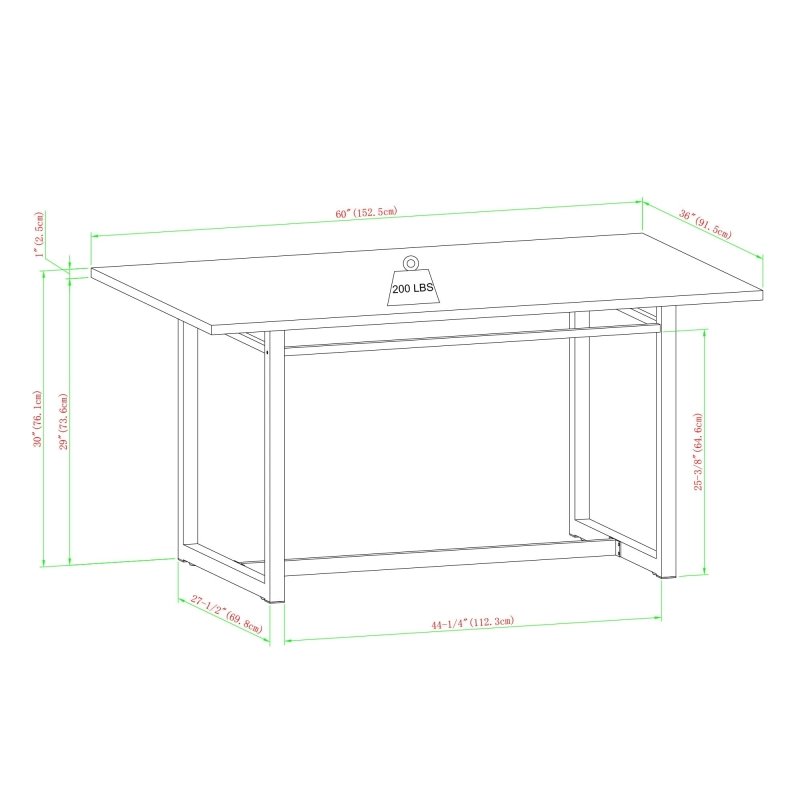 Sinclair Contemporary Dining Table - FCHF CITY