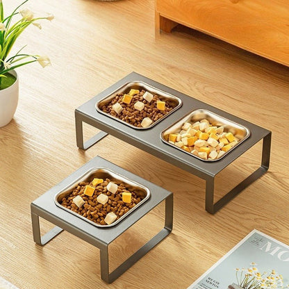 Single Pet Food Bowl - Two Styles - Steel + Ceramic - FCHF CITY