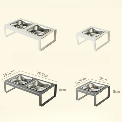 Single Pet Food Bowl - Two Styles - Steel + Ceramic - FCHF CITY