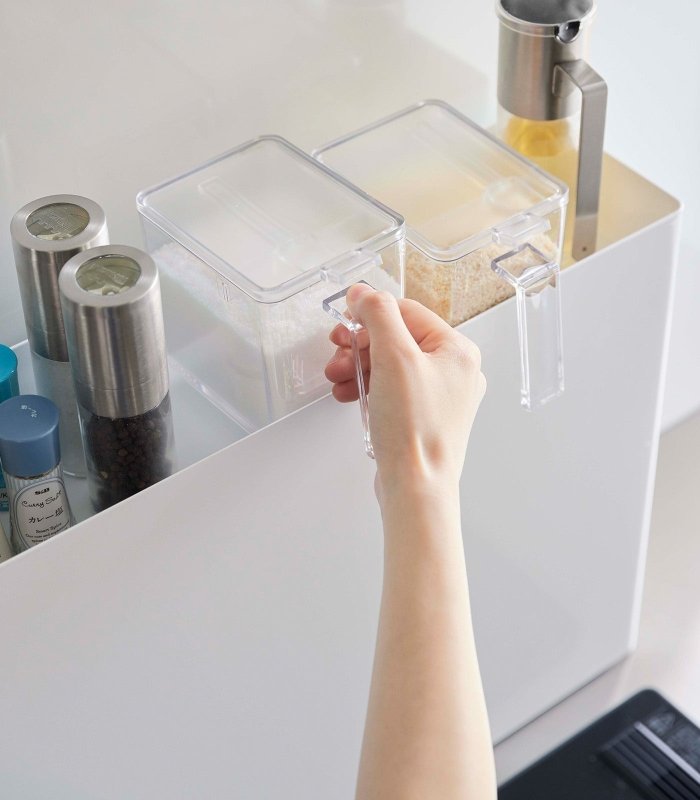 Sliding Drawer Seasoning Rack - Steel - FCHF CITY