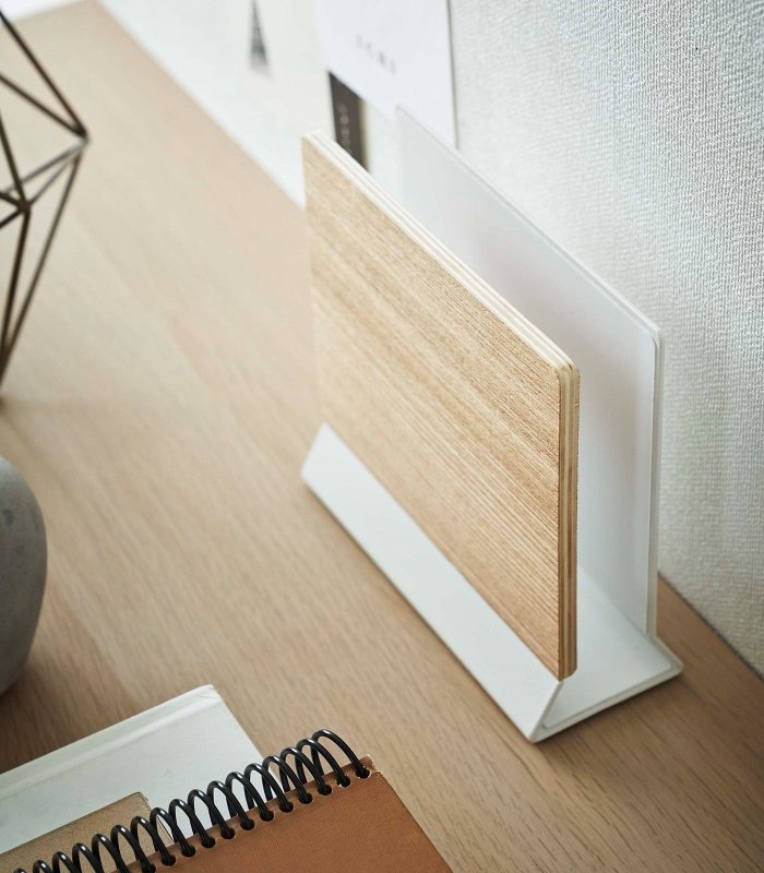 Slim Laptop Stand - Steel + Wood - FCHF CITY