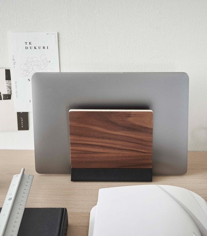 Slim Laptop Stand - Steel + Wood - FCHF CITY
