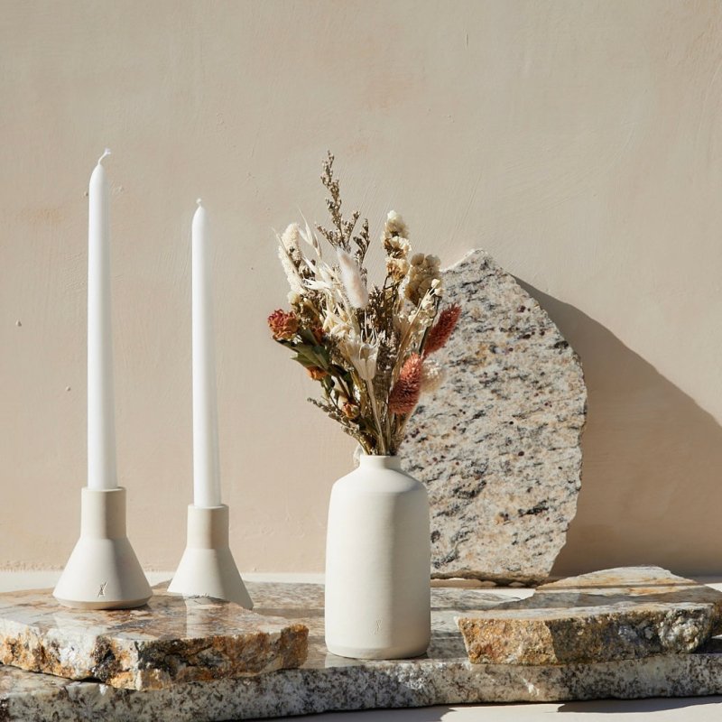Small Dried Bouquet - Beige - FCHF CITY