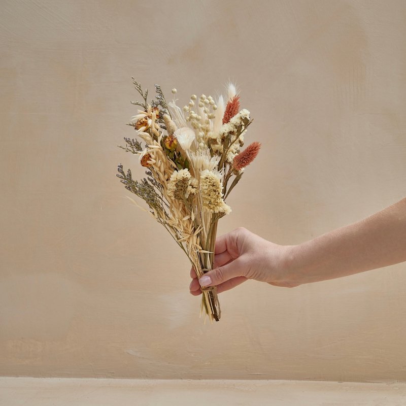 Small Dried Bouquet - Beige - FCHF CITY