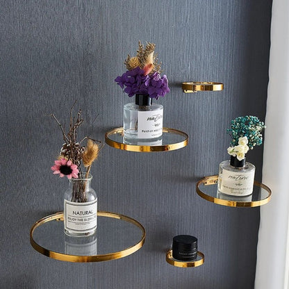 Sodus Glass Wall Shelf - FCHF CITY