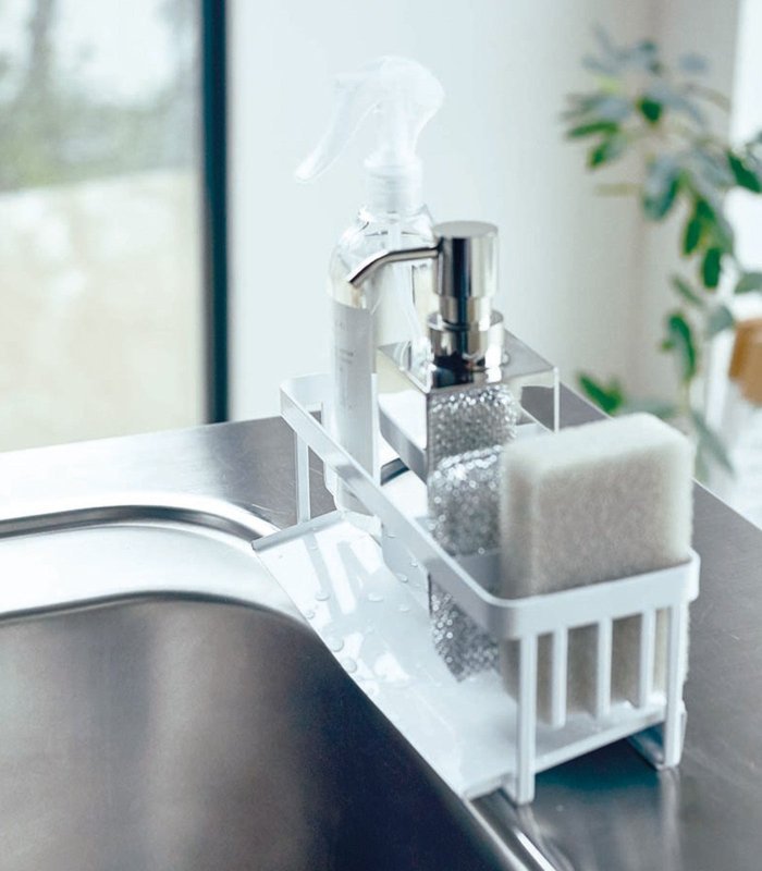 Sponge &amp; Bottle Holder - Steel - FCHF CITY