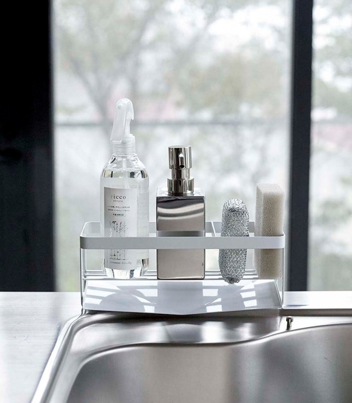 Sponge &amp; Bottle Holder - Steel - FCHF CITY