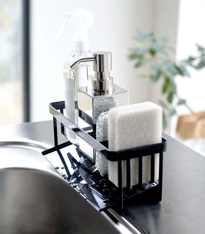 Sponge &amp; Bottle Holder - Steel - FCHF CITY