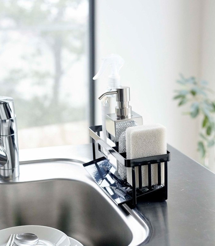 Sponge &amp; Bottle Holder - Steel - FCHF CITY