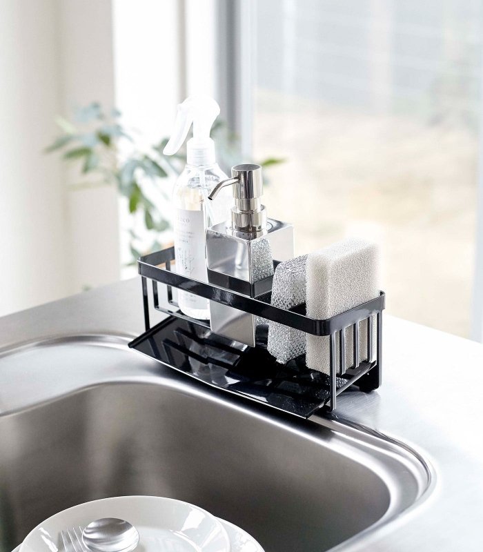 Sponge &amp; Bottle Holder - Steel - FCHF CITY