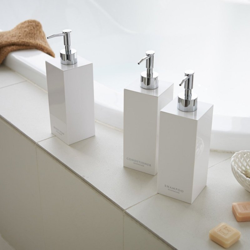 Square Dispenser Bundle - Shampoo, Conditioner, and Body Soap - FCHF CITY