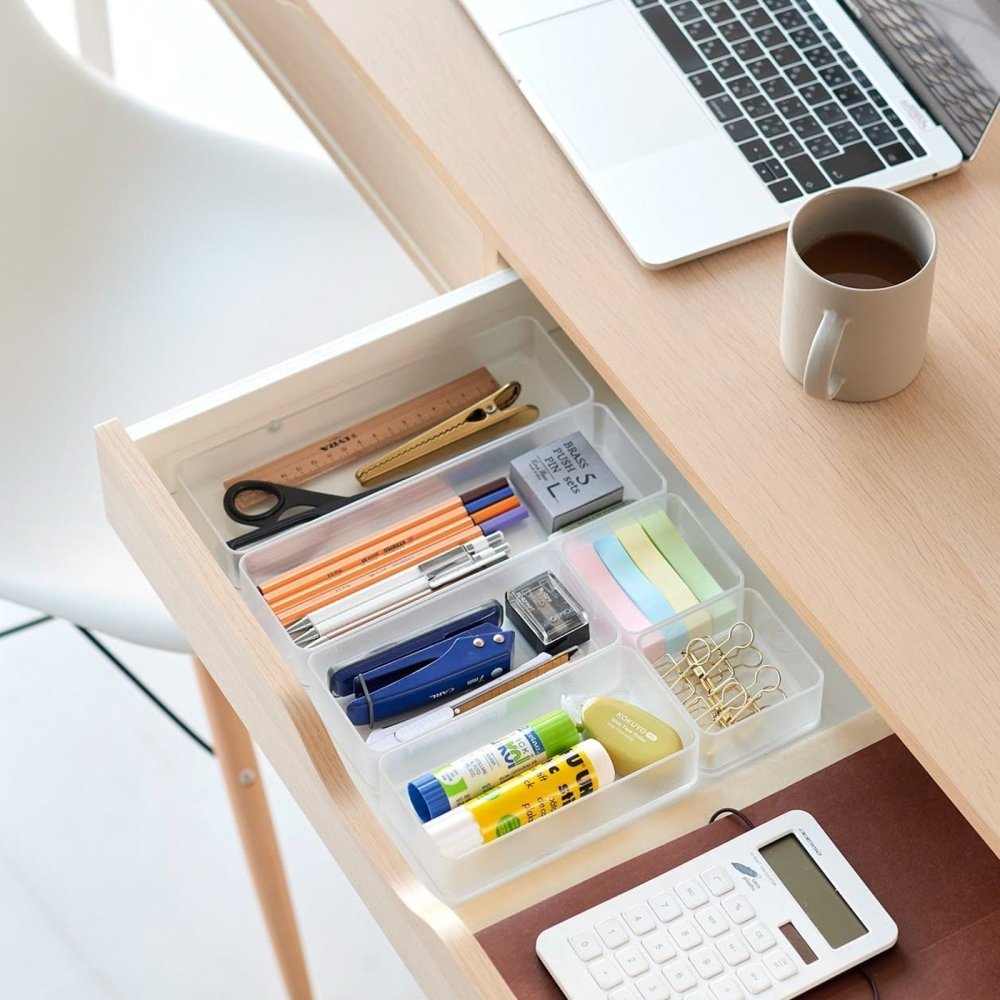 Stackable Clear Organizers [Set of 2] - Four Sizes - FCHF CITY