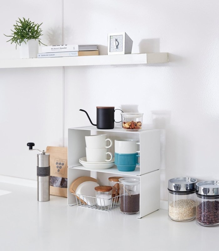 Stackable Countertop Shelf - Two Sizes - Steel - FCHF CITY