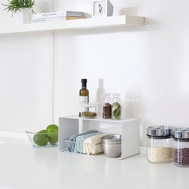 Stackable Countertop Shelf - Two Sizes - Steel - FCHF CITY